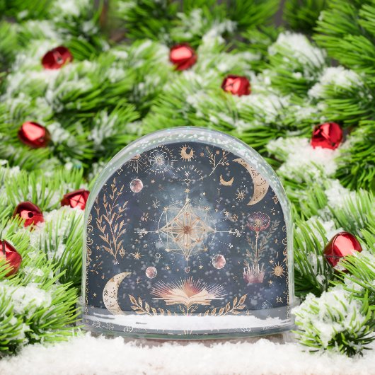 Winter Solstice Celestial Sneeuwbol (Kerstmis)