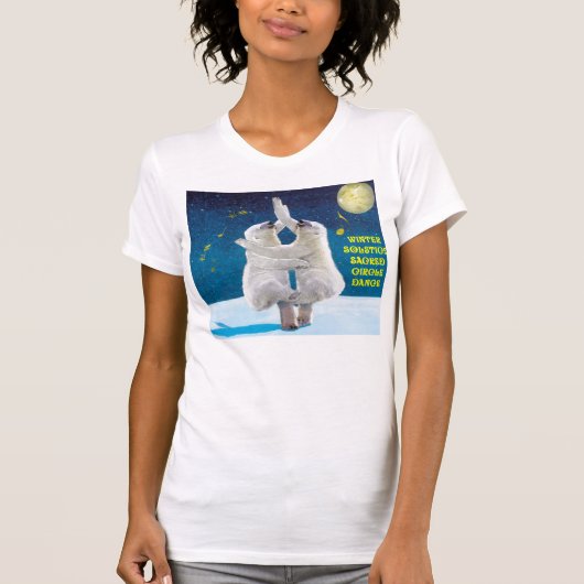 Winter Solstice Dance 2012 - Dames Casual Scoop T-shirt (Voorkant)