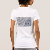 Winter Solstice Dance 2012 - Dames Casual Scoop T-shirt (Achterkant)