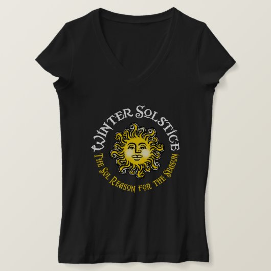 WINTER SOLSTICE - De reden van de Sol voor het sei T-shirt (Design voorkant)