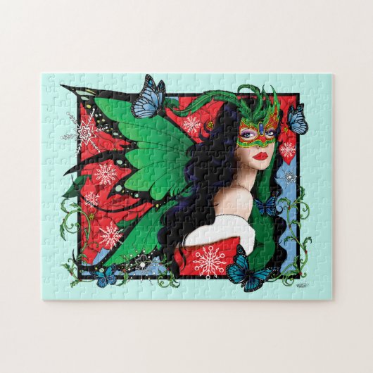 Winter Solstice Fairy Legpuzzel (Horizontaal)