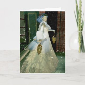 Winter Solstice Feestdagen Kaart