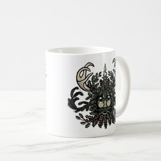 Winter Solstice Green Man Mok (Voorkant rechts)