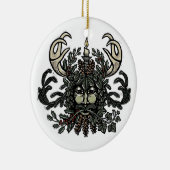 Winter Solstice Green Man Tree Ornament (Rechts)