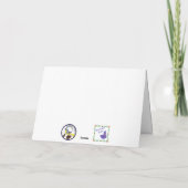 Winter Solstice Greetings Holiday Card Feestdagen Kaart (Achterkant)