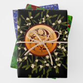 Winter Solstice Inpakpapier Vel (In situ)