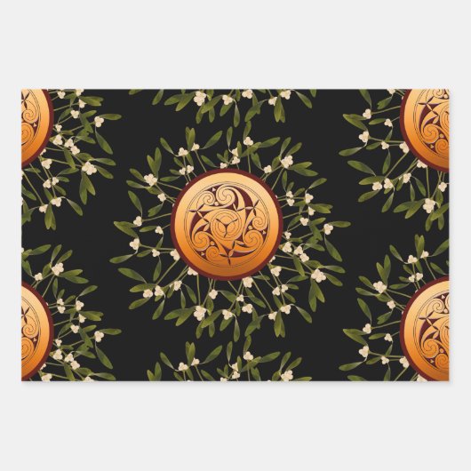 Winter Solstice Inpakpapier Vel (Voorkant)