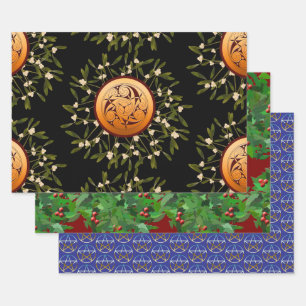 Winter Solstice Inpakpapier Vel