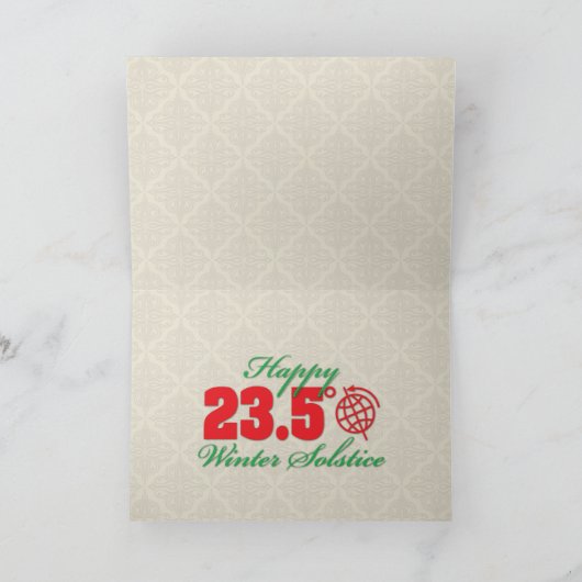Winter Solstice kaart (Binnen)