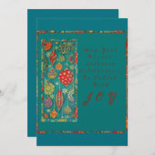 Winter Solstice Kaart (Voorkant / Achterkant)