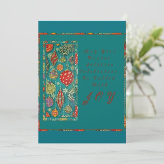 Winter Solstice Kaart (Staand voorkant)