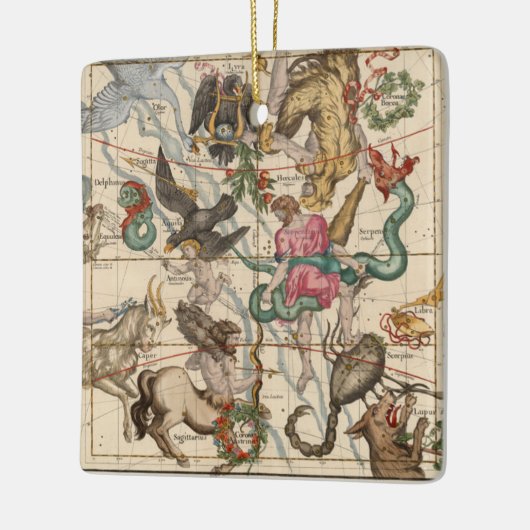 Winter Solstice Keramisch Ornament (Links)