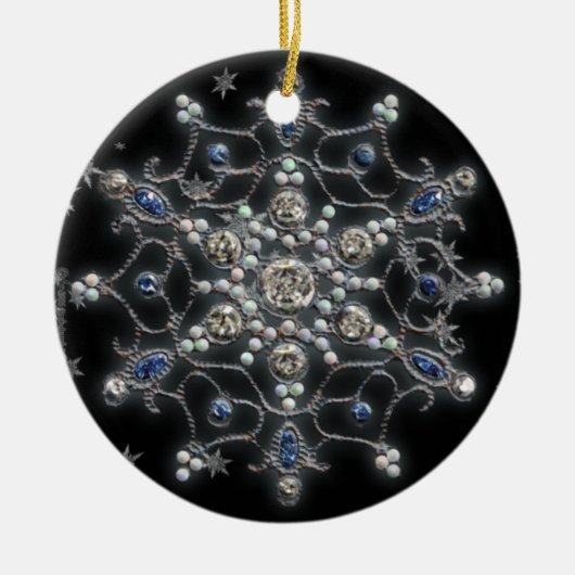 Winter Solstice Keramisch Ornament (Voorkant)