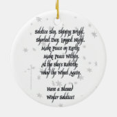 Winter Solstice Keramisch Ornament (Achterkant)