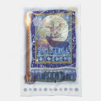 Winter Solstice Kitchen Towel Theedoek