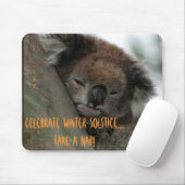 Winter Solstice Koala Muismat (Met muis)
