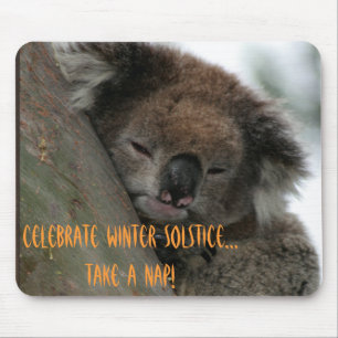 Winter Solstice Koala Muismat