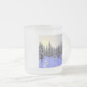 Winter Solstice Matglas Koffiemok (Voorkant rechts)