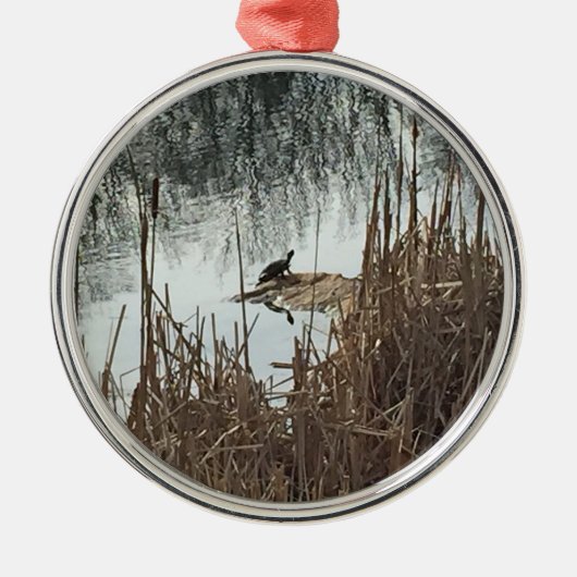 Winter Solstice Metalen Ornament (Voorkant)