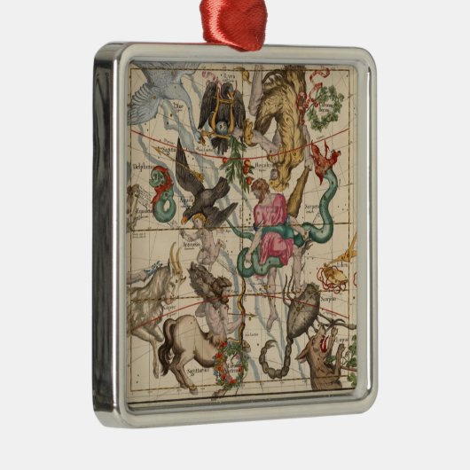 Winter Solstice Metalen Ornament (Rechts)