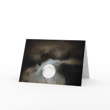 Winter Solstice Moon Celestial Art