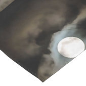 Winter Solstice Moon Celestial Art Korte Tafelloper (Hoek)