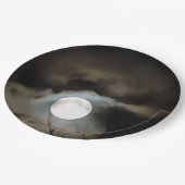 Winter Solstice Moon Celestial Art Papieren Bordje (Gekanteld)