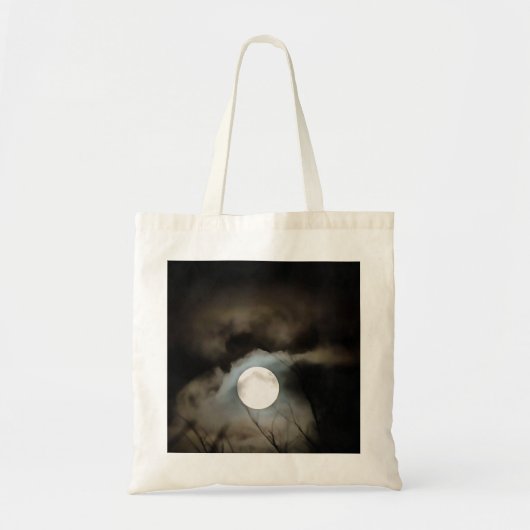 Winter Solstice Moon Celestial Art Tote Bag (Voorkant)