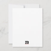 Winter Solstice Notitiekaartje (Achterkant)