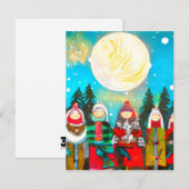 Winter Solstice Notitiekaartje (Voorkant / Achterkant)