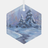 "Winter Solstice" Ornanment Glas Ornament (Voorkant)