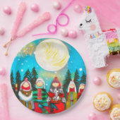 Winter Solstice Papieren Bordje (Feest)