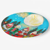 Winter Solstice Papieren Bordje (Gekanteld)