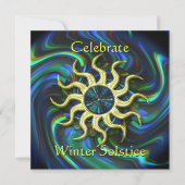 Winter Solstice Party Invitation Kaart (Voorkant)