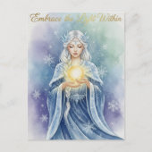 Winter Solstice Postcard Briefkaart (Voorkant)