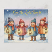 Winter Solstice Postcard Briefkaart (Voorkant)