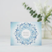 Winter Solstice Postcard Briefkaart (Staand voorkant)