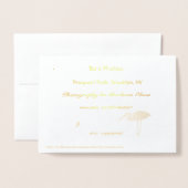 Winter Solstice: Prospect Park, NY-vakantie Folie Kaarten (Met envelop)