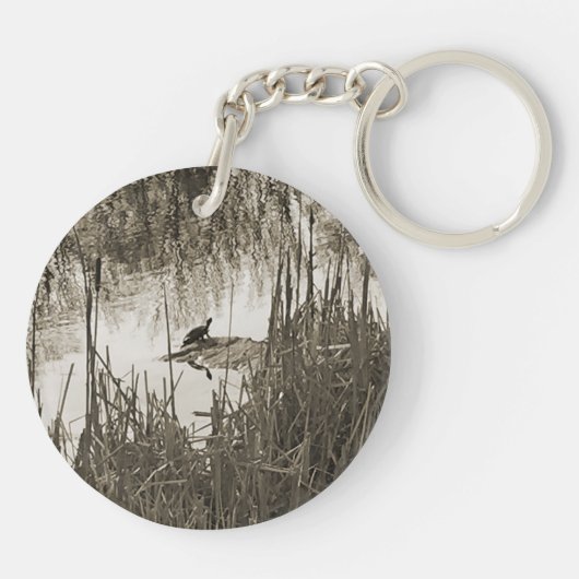 Winter Solstice Sleutelhanger (Achterkant)