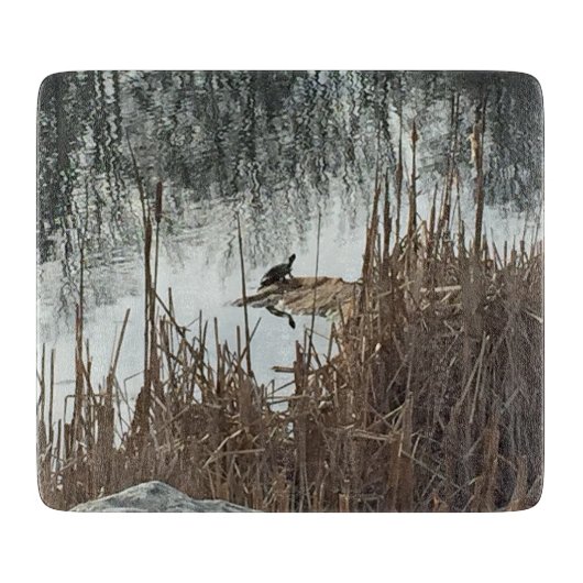 Winter Solstice Snijplank (Voorkant)