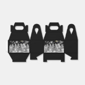 Winter Solstice Snowfall Bedankdoosjes (Uitgevouwen)