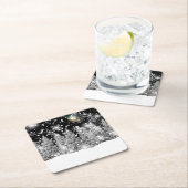 Winter Solstice Snowfall Kartonnen Onderzetters (Insitu)