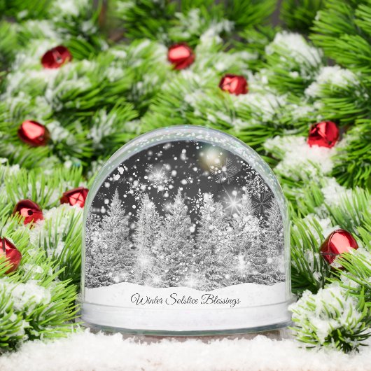 Winter Solstice Snowfall Sneeuwbol (Kerstmis)