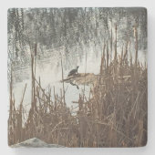 Winter Solstice Stenen Onderzetter (Voorkant)