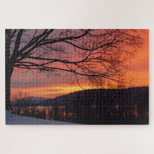 Winter Solstice Sunset Legpuzzel (Horizontaal)