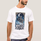 Winter Solstice Temple T-Shirt (Voorkant)