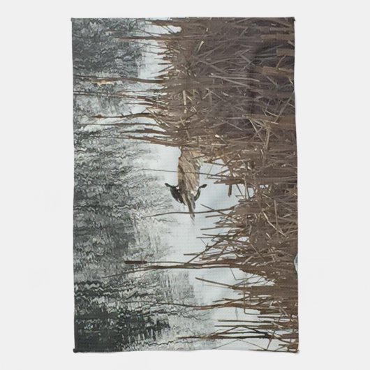 Winter Solstice Theedoek (Verticaal)