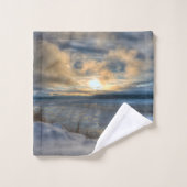 Winter Solstice Turnback Arm Bad Handdoek (Wasdoekje)