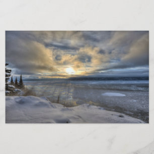 Winter Solstice Turnback Arm Briefpapier