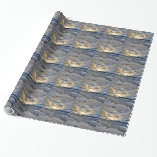 Winter Solstice Turnback Arm Cadeaupapier (Uitgerold)